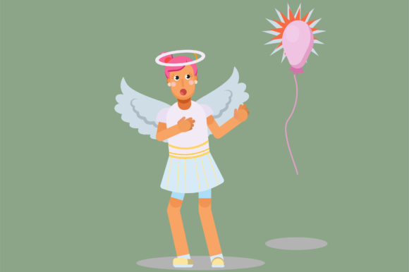 An Angel - Halloween Character