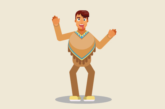 Characters - Man with Funny Face