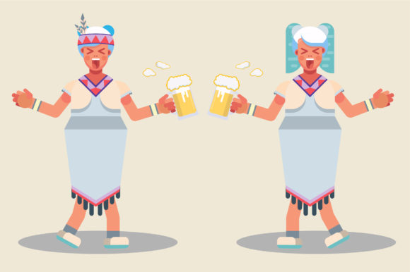 Characters of Cheerful Girls