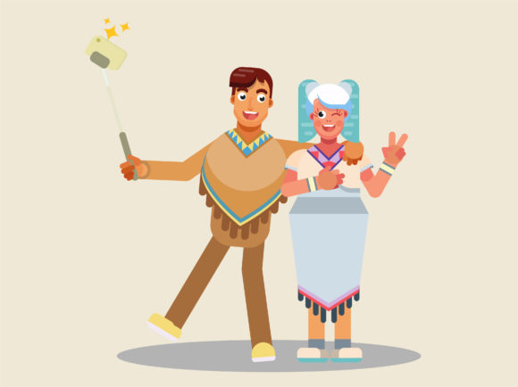 Cute Characters - Thanksgiving Theme
