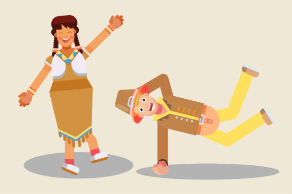Happy Characters - Teens Dancing: A Designer's Review
