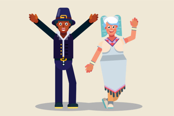 Happy Couple - Thanksgiving Theme