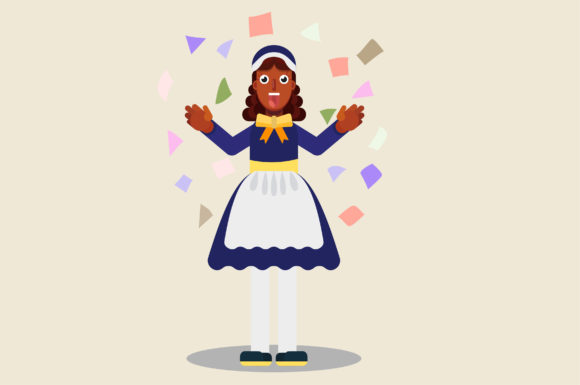 Review: Characters of Surprised Peasant Woman for Embroidery
