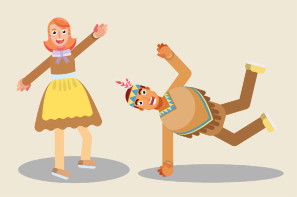 Review: Characters of Thanksgiving People for Embroidery