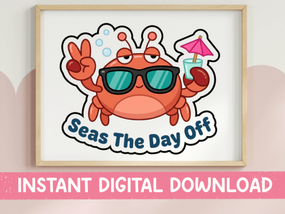 Seas the Day off Cool Crab