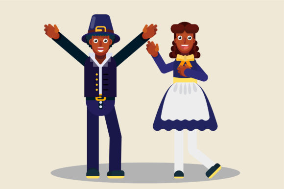 Teens with Costumes - Thanksgiving Theme