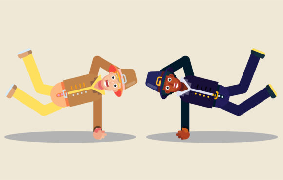 Thanksgiving Character-Dancing Together